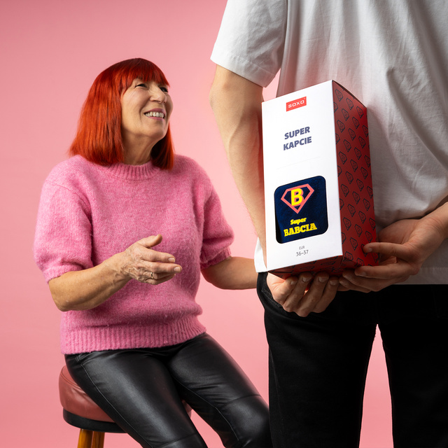 Kapcie Damskie Super Babcia