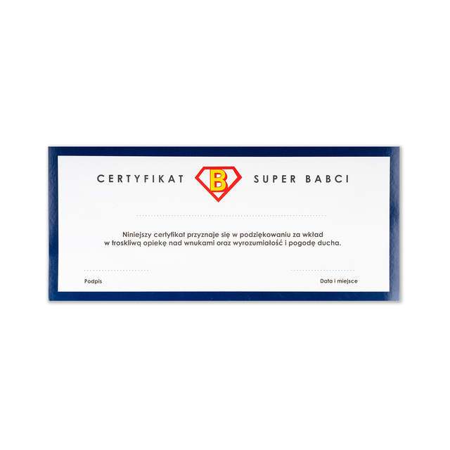 Kapcie Damskie Super Babcia