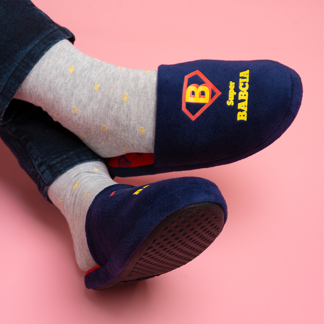 Kapcie Damskie Super Babcia