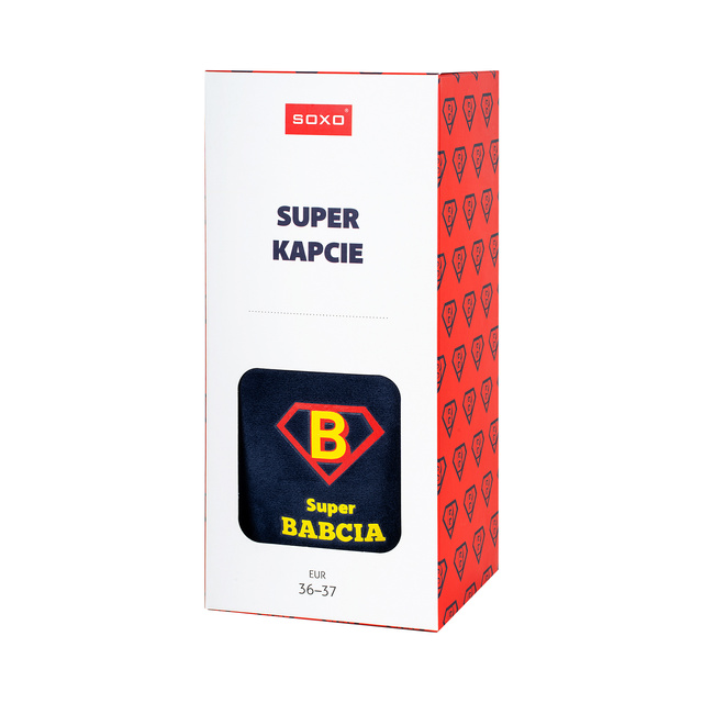 Kapcie Damskie Super Babcia