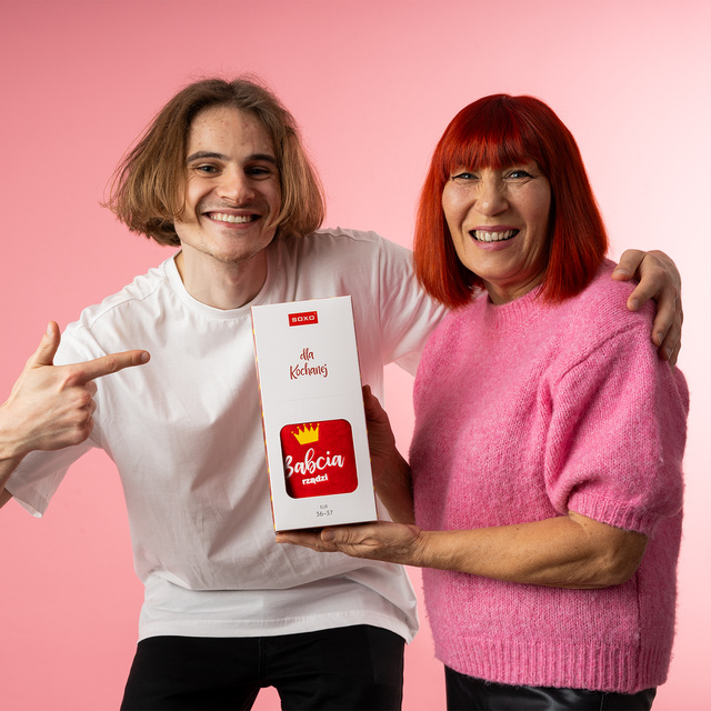 Kapcie Damskie Babcia Rządzi