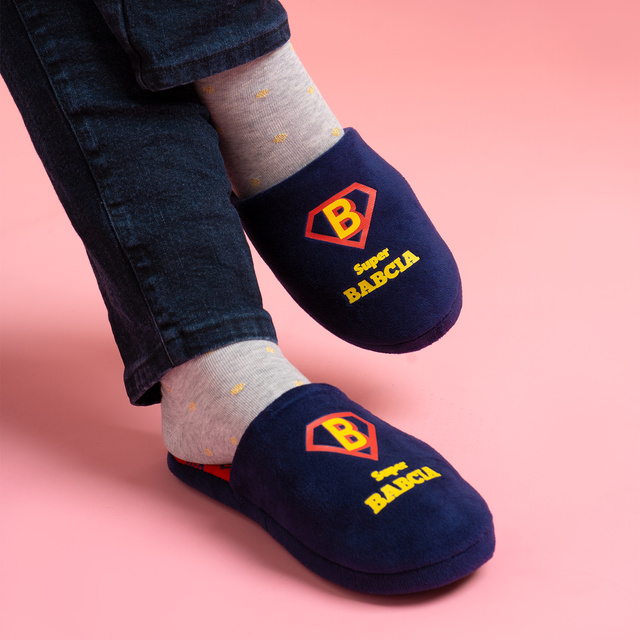 Kapcie Damskie Super Babcia