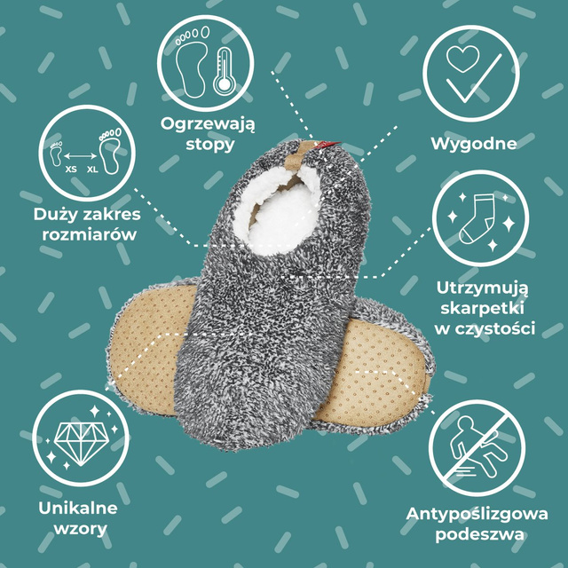 Kapcie Męskie Miękkie