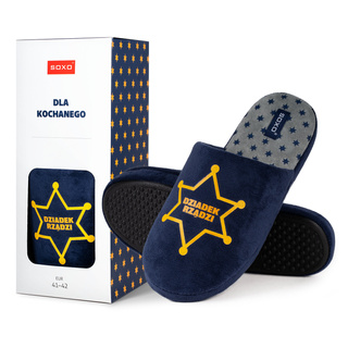 Kapcie Męskie Dziadek Rządzi