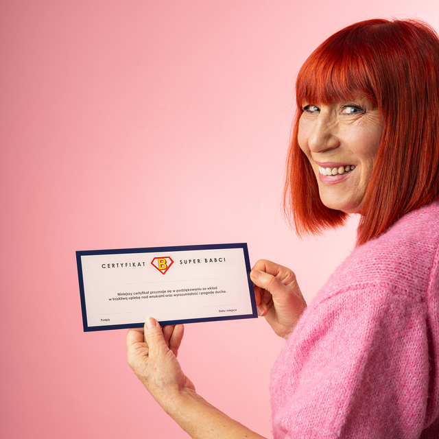 Kapcie Damskie Super Babcia