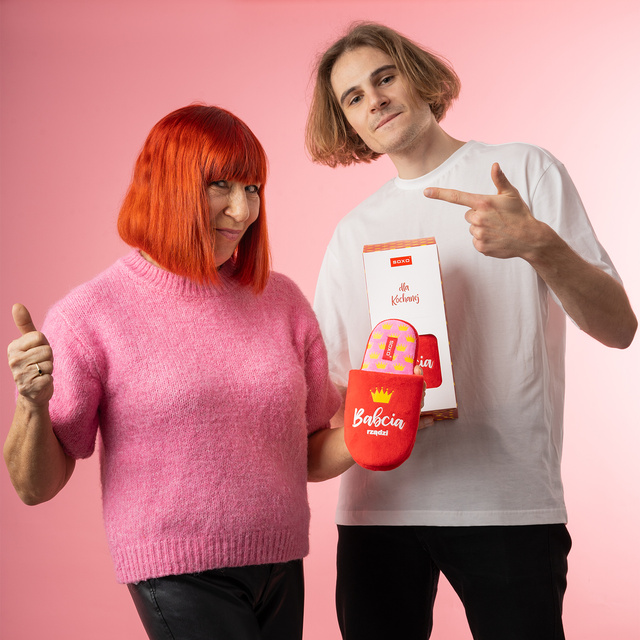 Kapcie Damskie Babcia Rządzi