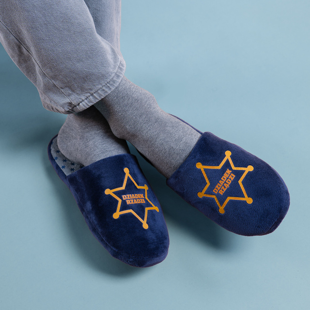 Kapcie Męskie Dziadek Rządzi