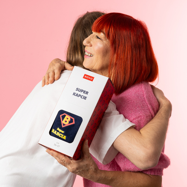 Kapcie Damskie Super Babcia