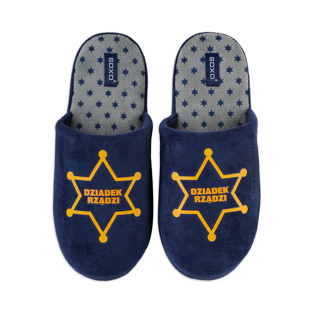 Kapcie Męskie Dziadek Rządzi