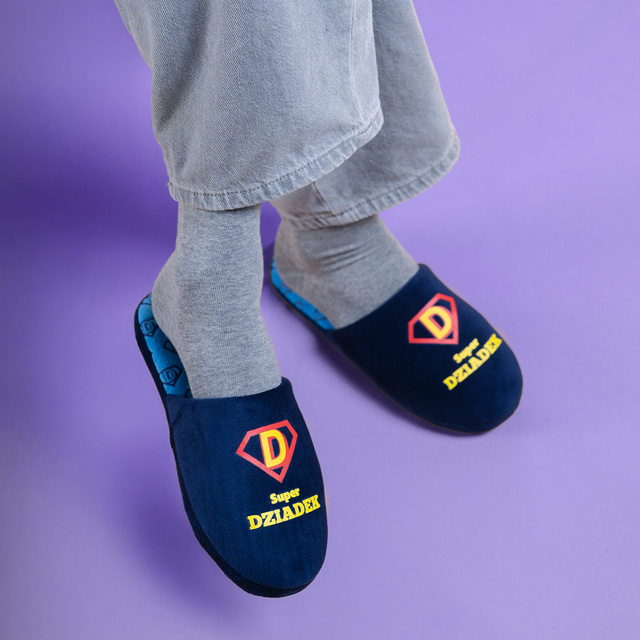 Kapcie Męskie Super Dziadek