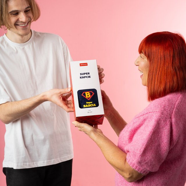 Kapcie Damskie Super Babcia