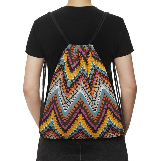 Plecak SOXO worek w stylu BOHO - kolorowe wzory